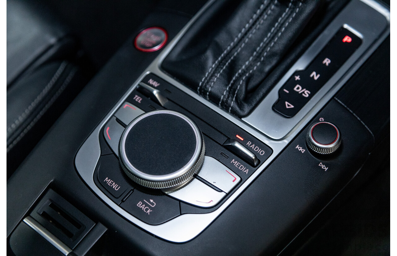 10/2015 Audi RS3 Sportback Quattro (AWD) 8V 5d Hatchback Nardo Grey Turbo 2.5L