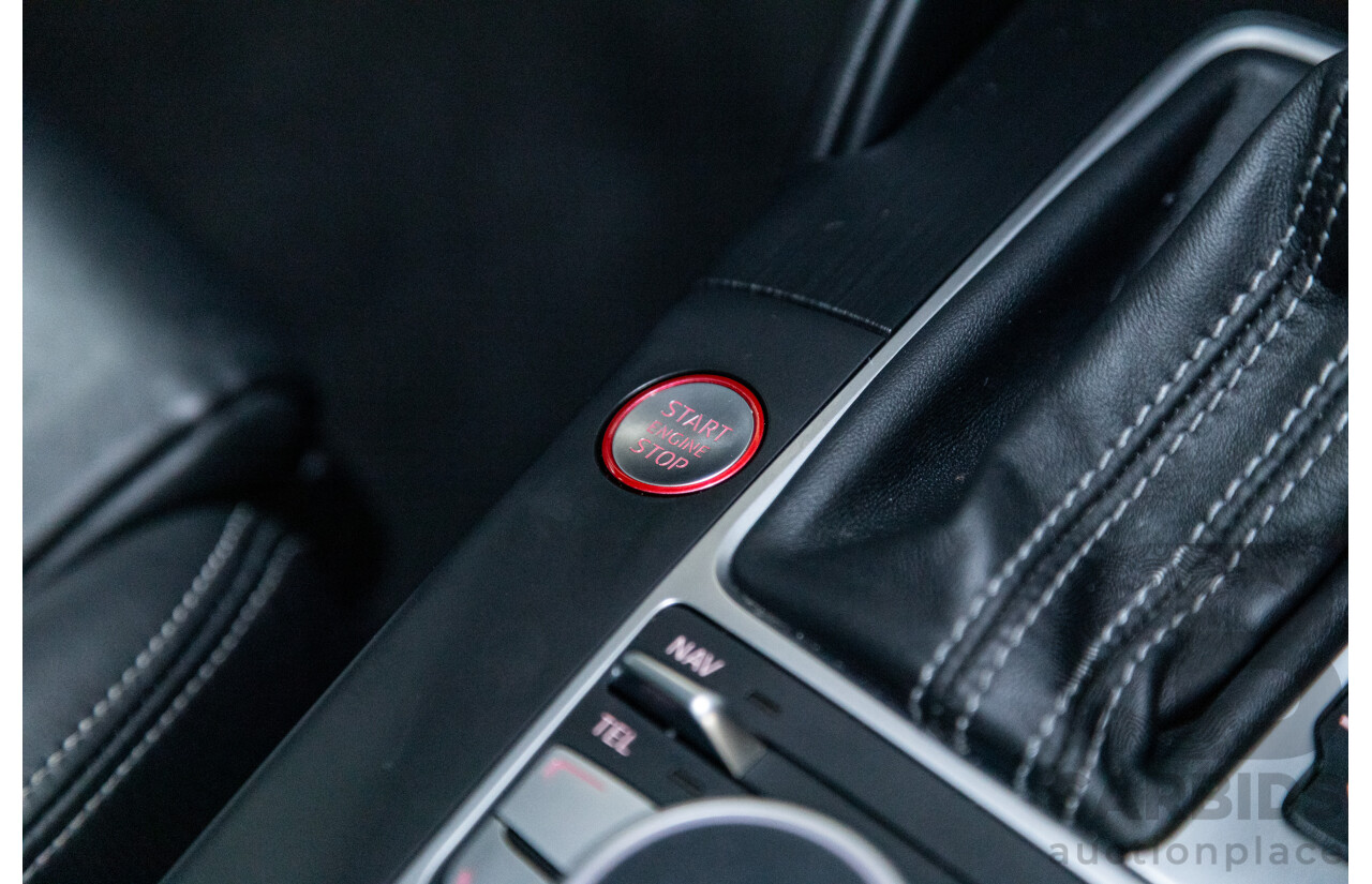 10/2015 Audi RS3 Sportback Quattro (AWD) 8V 5d Hatchback Nardo Grey Turbo 2.5L