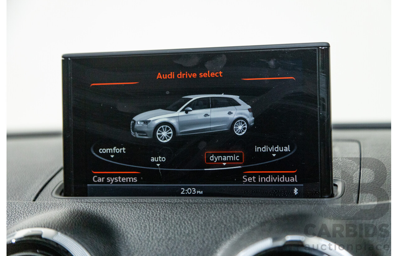 10/2015 Audi RS3 Sportback Quattro (AWD) 8V 5d Hatchback Nardo Grey Turbo 2.5L