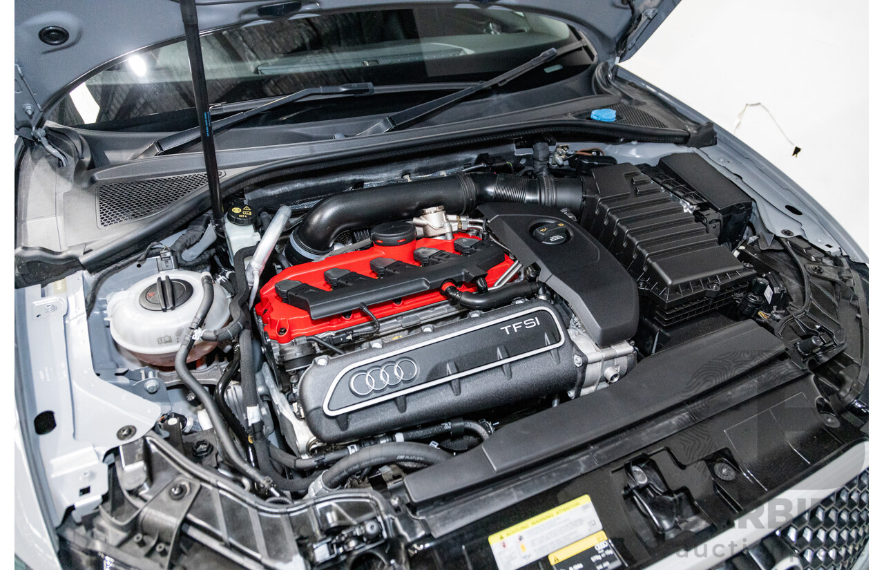 10/2015 Audi RS3 Sportback Quattro (AWD) 8V 5d Hatchback Nardo Grey Turbo 2.5L