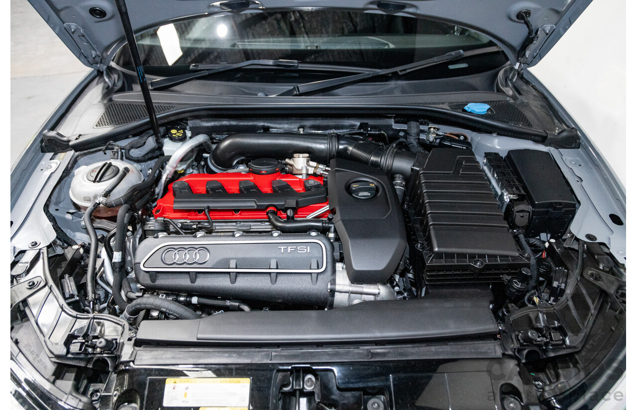 10/2015 Audi RS3 Sportback Quattro (AWD) 8V 5d Hatchback Nardo Grey Turbo 2.5L