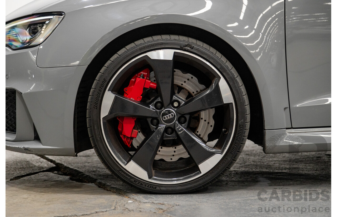 10/2015 Audi RS3 Sportback Quattro (AWD) 8V 5d Hatchback Nardo Grey Turbo 2.5L