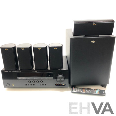 Yamaha Home Theatre Surround Sound System with Klipsch HD 500 Speaker Sysytem