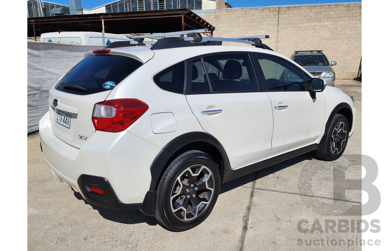 4/2012 Subaru XV 2.0i-S 4d Wagon White 2.0L
