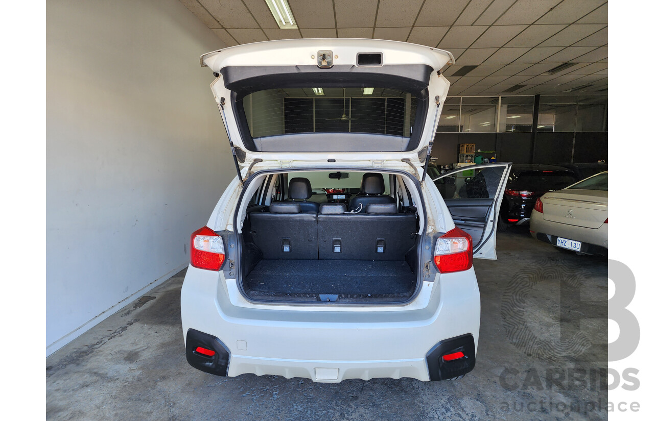 4/2012 Subaru XV 2.0i-S 4d Wagon White 2.0L
