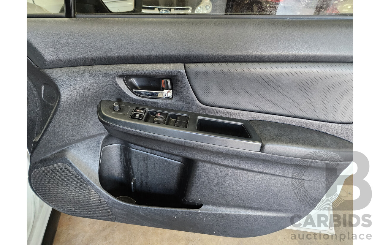 4/2012 Subaru XV 2.0i-S  4d Wagon White 2.0L