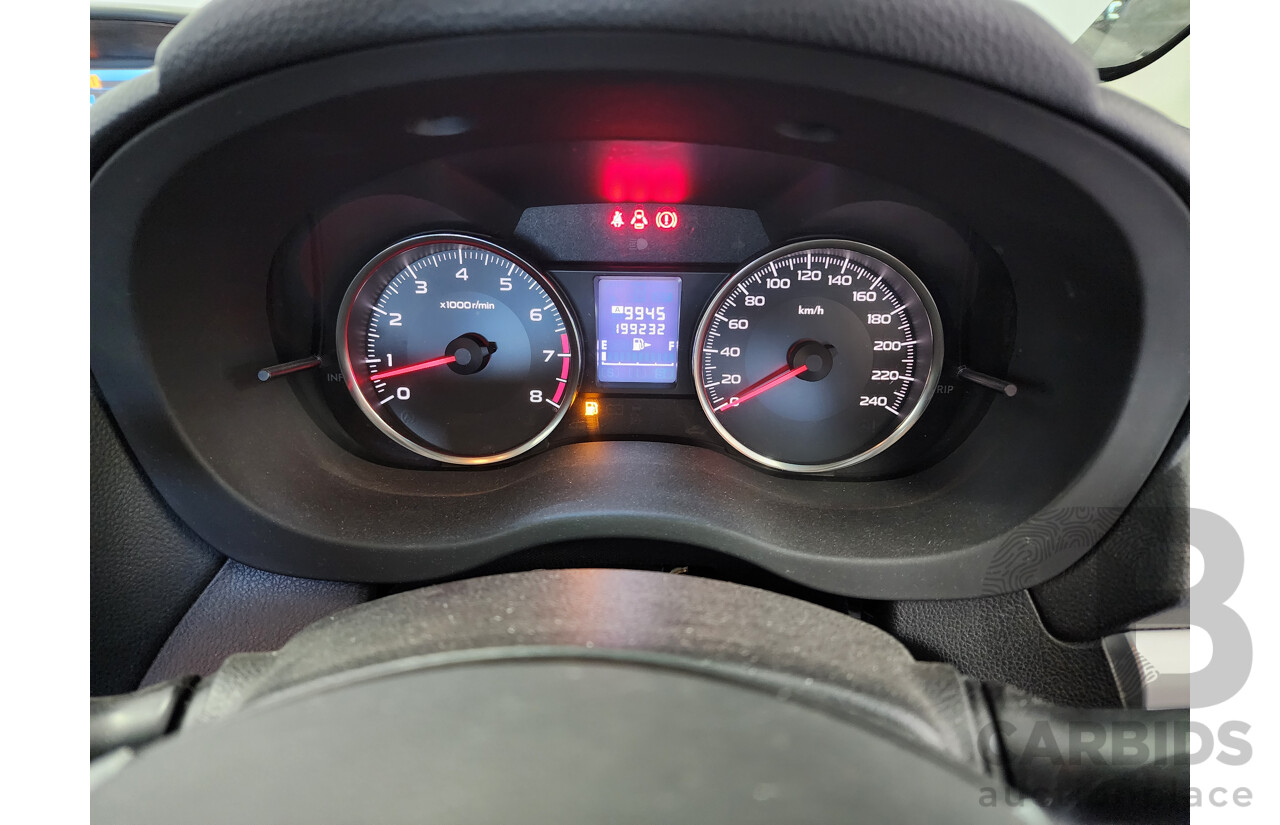 4/2012 Subaru XV 2.0i-S  4d Wagon White 2.0L