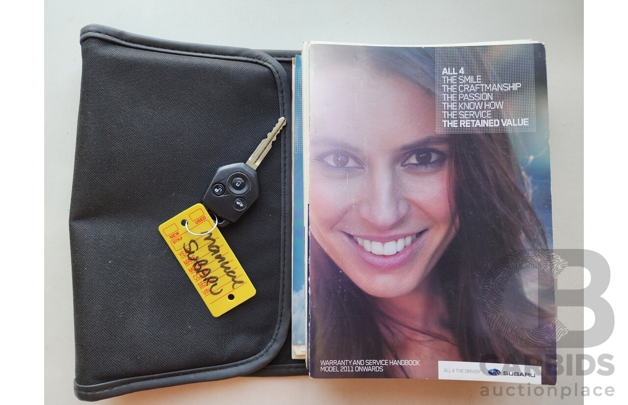 4/2012 Subaru XV 2.0i-S  4d Wagon White 2.0L