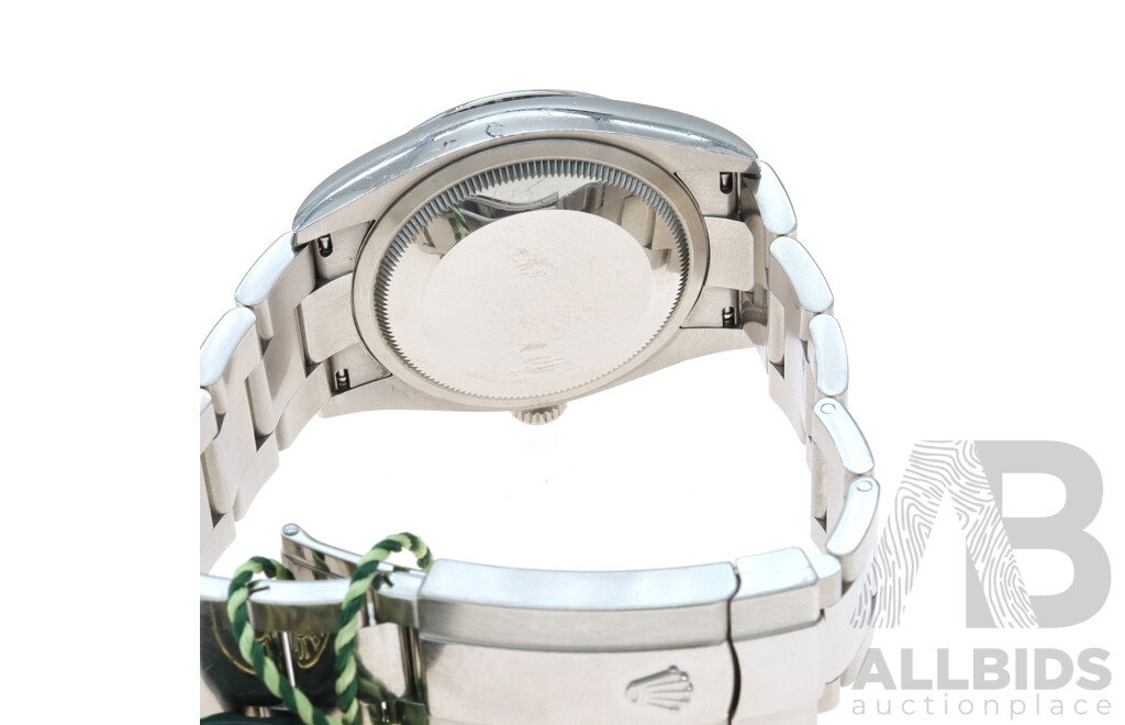 Boxed Rolex Datejust 36, Diamond Dial Bezel Watch - MK2184