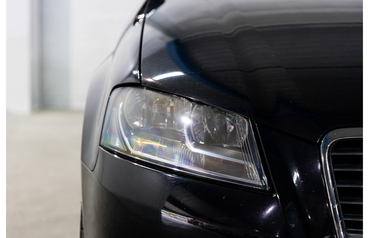 7/2010 Audi A3 S-Line Sportback 1.8 TFSI Ambition 8P MY10 5d Hatchback Phantom Black Pearl Turbo 1.8L