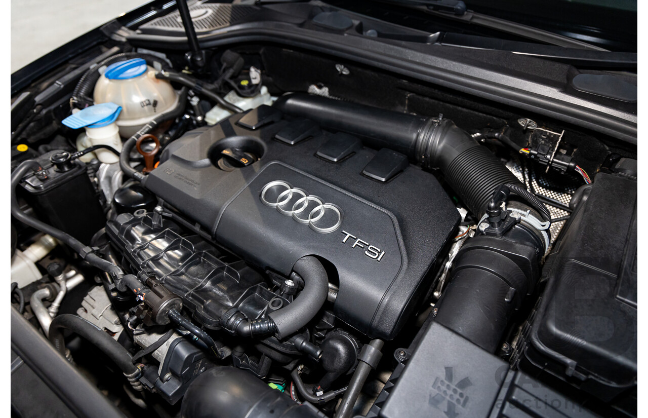7/2010 Audi A3 S-Line Sportback 1.8 TFSI Ambition 8P MY10 5d Hatchback Phantom Black Pearl Turbo 1.8L