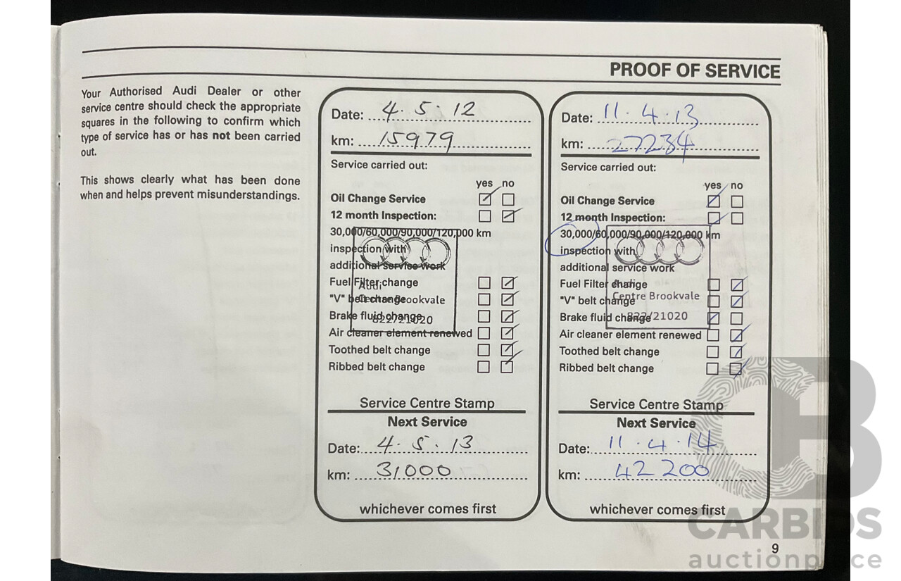 7/2010 Audi A3 S-Line Sportback 1.8 TFSI Ambition 8P MY10 5d Hatchback Phantom Black Pearl Turbo 1.8L