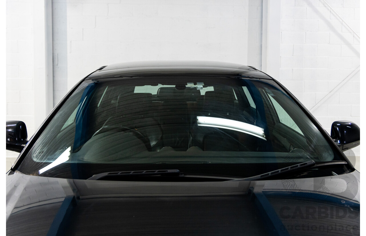 7/2010 Audi A3 S-Line Sportback 1.8 TFSI Ambition 8P MY10 5d Hatchback Phantom Black Pearl Turbo 1.8L