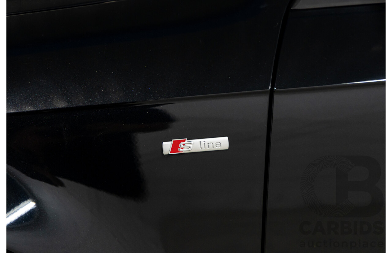 7/2010 Audi A3 S-Line Sportback 1.8 TFSI Ambition 8P MY10 5d Hatchback Phantom Black Pearl Turbo 1.8L