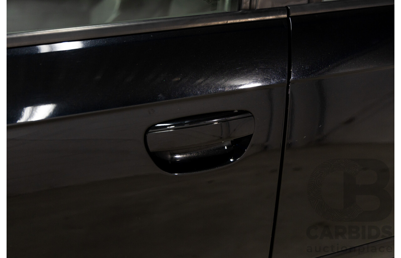 7/2010 Audi A3 S-Line Sportback 1.8 TFSI Ambition 8P MY10 5d Hatchback Phantom Black Pearl Turbo 1.8L