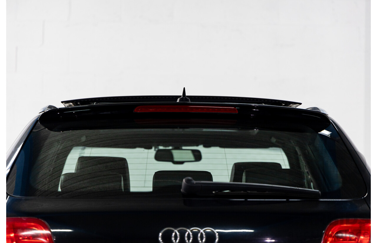 7/2010 Audi A3 S-Line Sportback 1.8 TFSI Ambition 8P MY10 5d Hatchback Phantom Black Pearl Turbo 1.8L