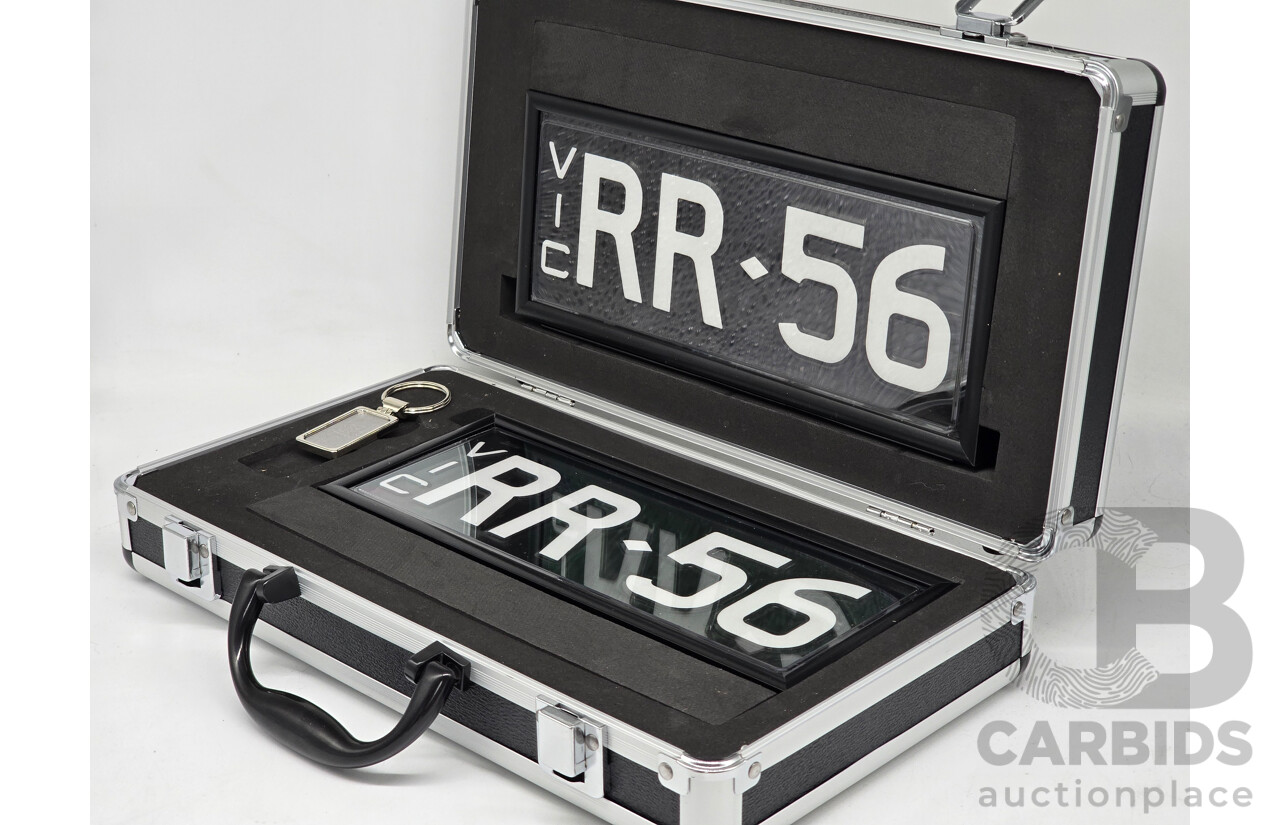 Victorian VIC Signature Plate - Number Plate RR.56