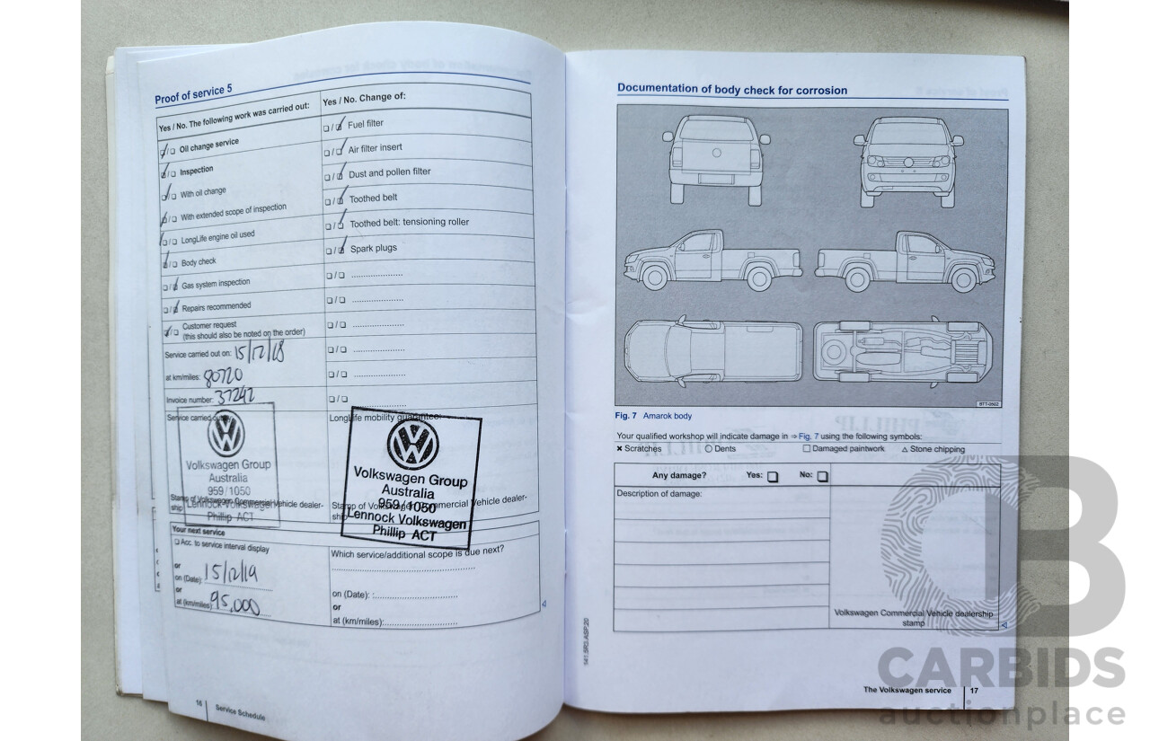 7/2014 Volkswagen Amarok Tdi420 Highline (4x4) 2H MY14 Dual Cab Utility Black 2.0L