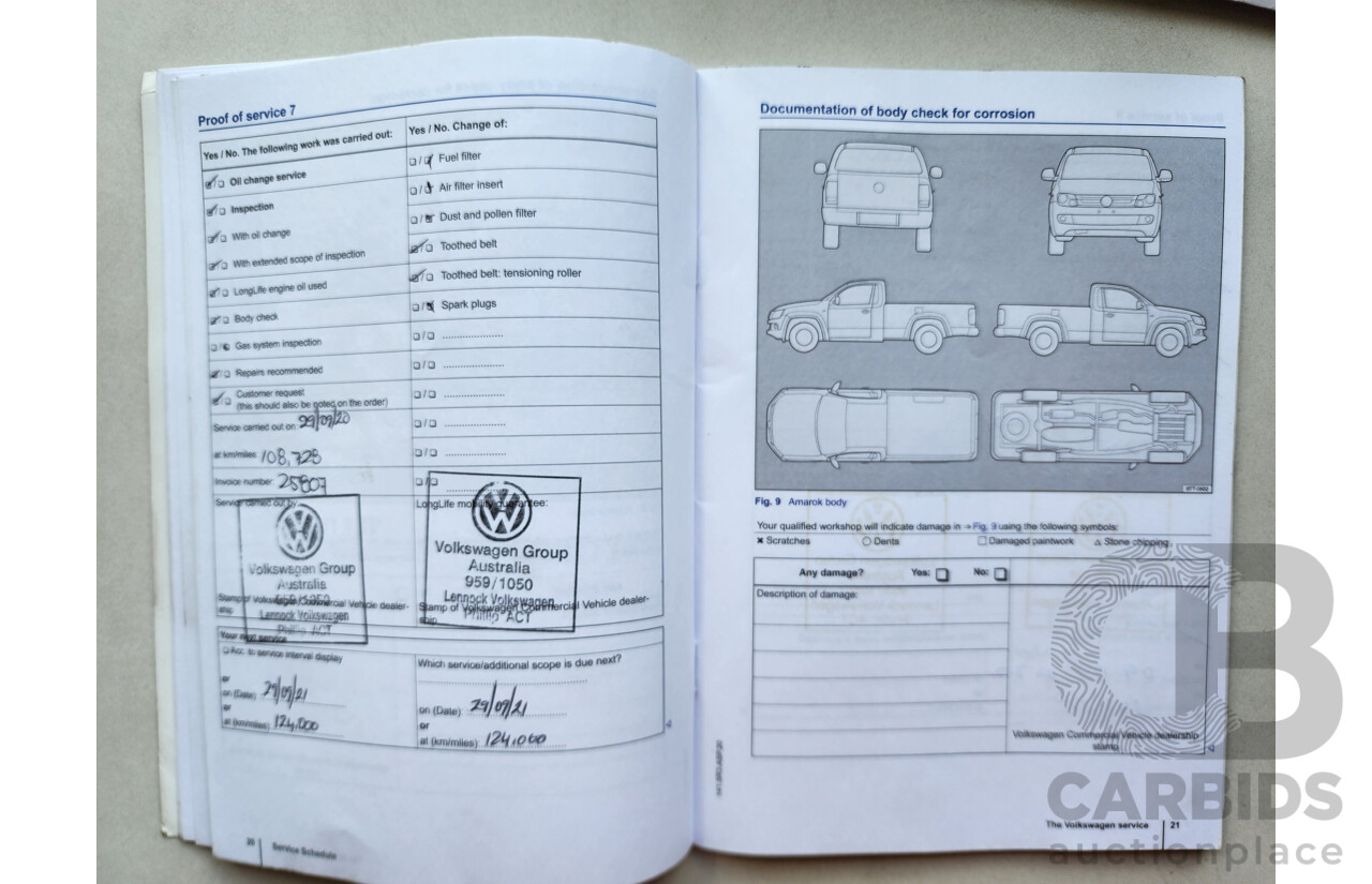 7/2014 Volkswagen Amarok Tdi420 Highline (4x4) 2H MY14 Dual Cab Utility Black 2.0L