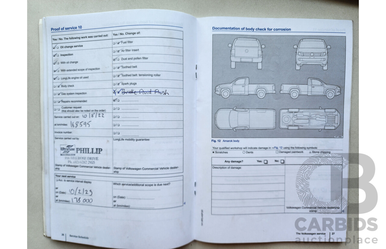 7/2014 Volkswagen Amarok Tdi420 Highline (4x4) 2H MY14 Dual Cab Utility Black 2.0L