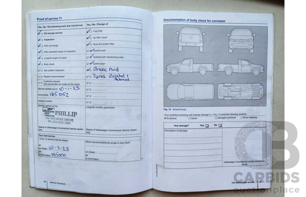 7/2014 Volkswagen Amarok Tdi420 Highline (4x4) 2H MY14 Dual Cab Utility Black 2.0L