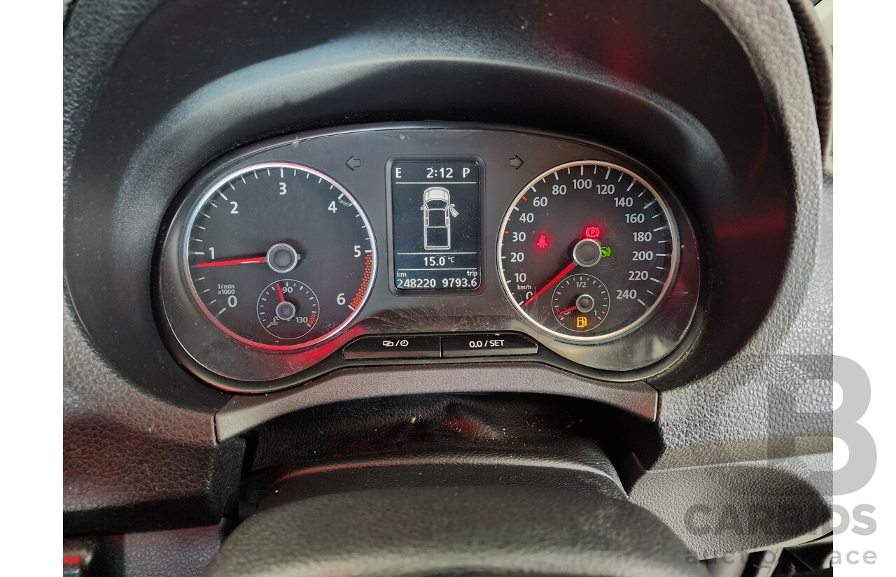 7/2014 Volkswagen Amarok Tdi420 Highline (4x4) 2H MY14 Dual Cab Utility Black 2.0L