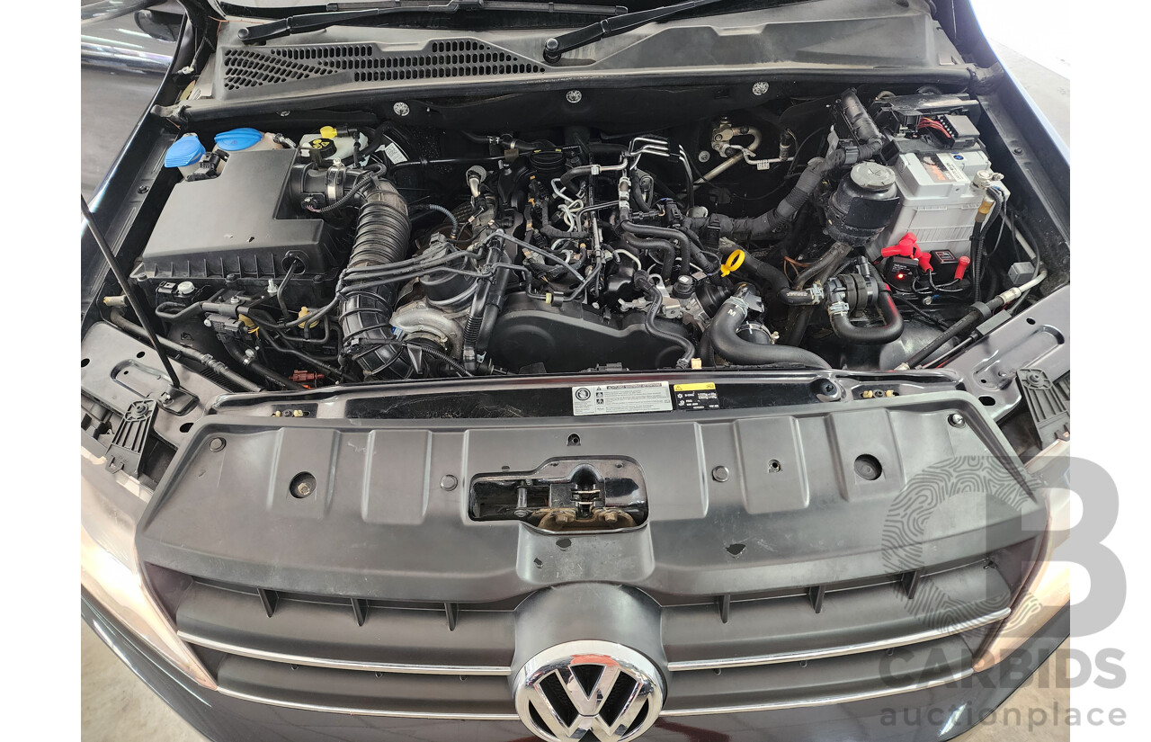 7/2014 Volkswagen Amarok Tdi420 Highline (4x4) 2H MY14 Dual Cab Utility Black 2.0L
