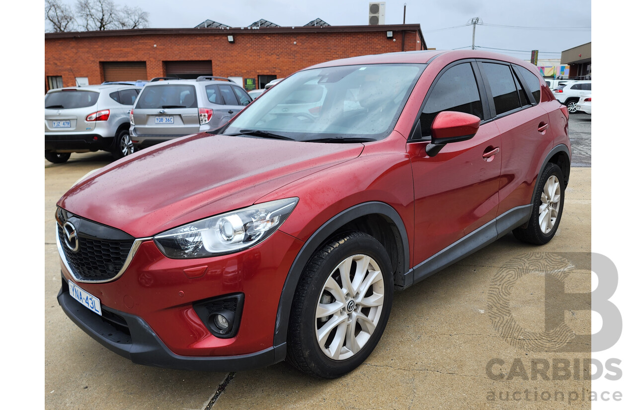 7/2012 Mazda Cx-5 Grand Tourer (4x4)  4d Wagon Red 2.2L