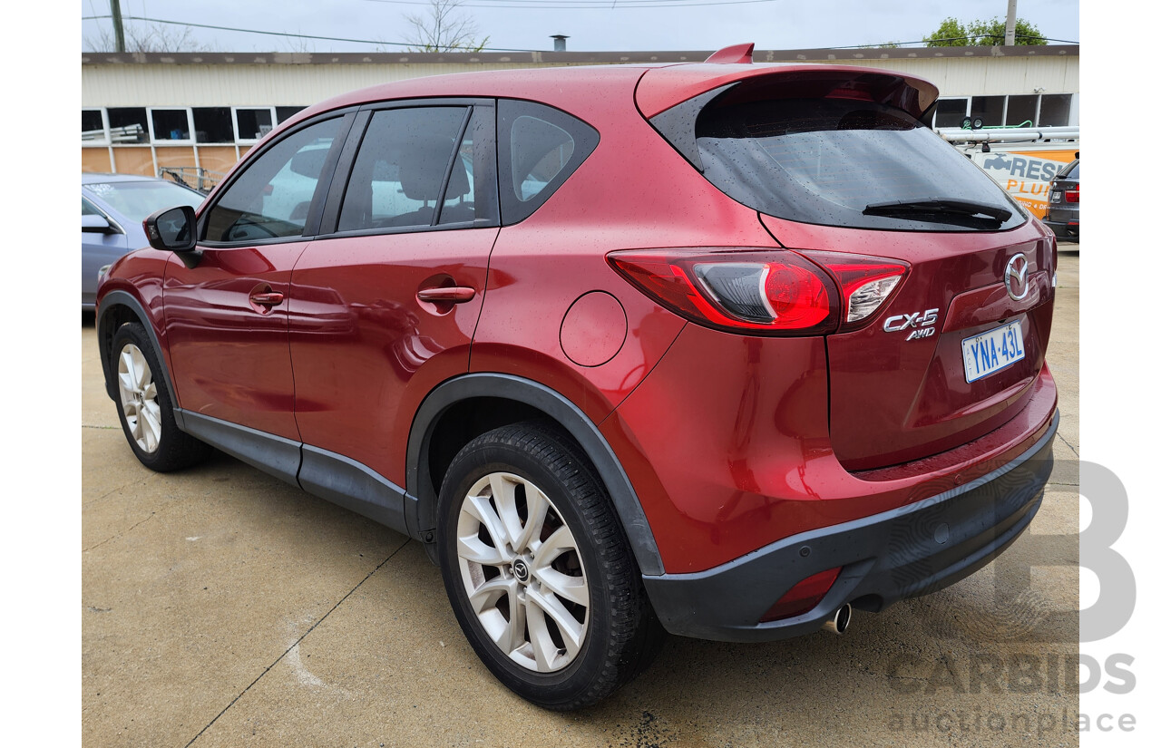 7/2012 Mazda Cx-5 Grand Tourer (4x4)  4d Wagon Red 2.2L