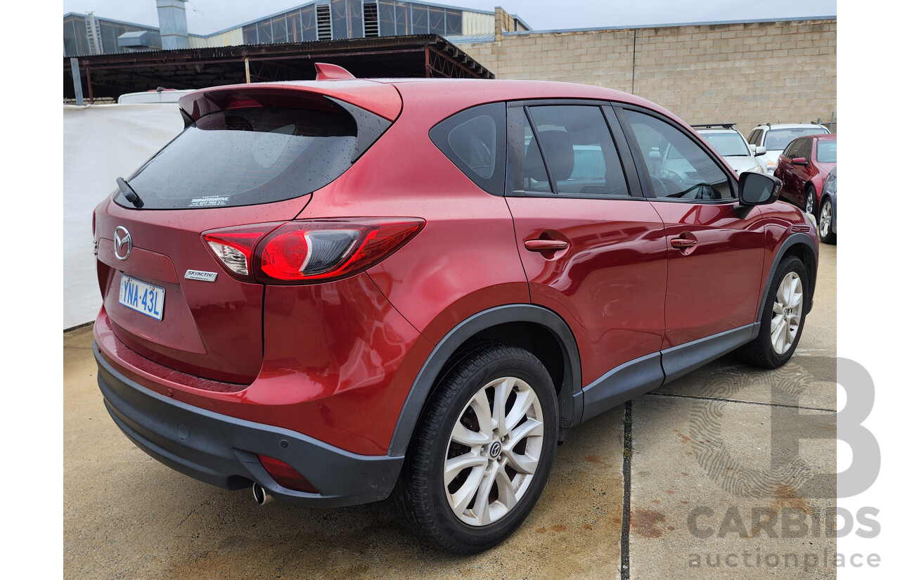 7/2012 Mazda Cx-5 Grand Tourer (4x4)  4d Wagon Red 2.2L