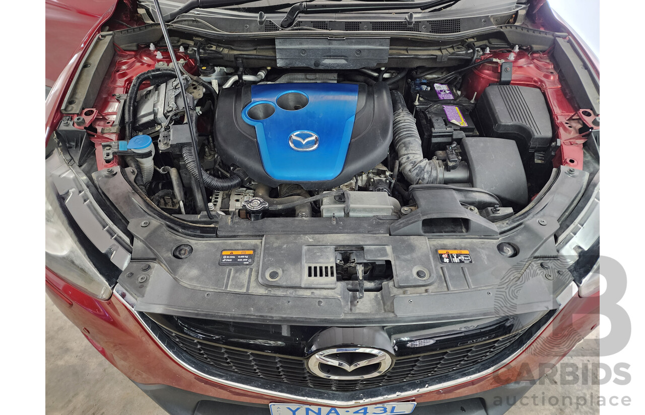 7/2012 Mazda Cx-5 Grand Tourer (4x4)  4d Wagon Red 2.2L