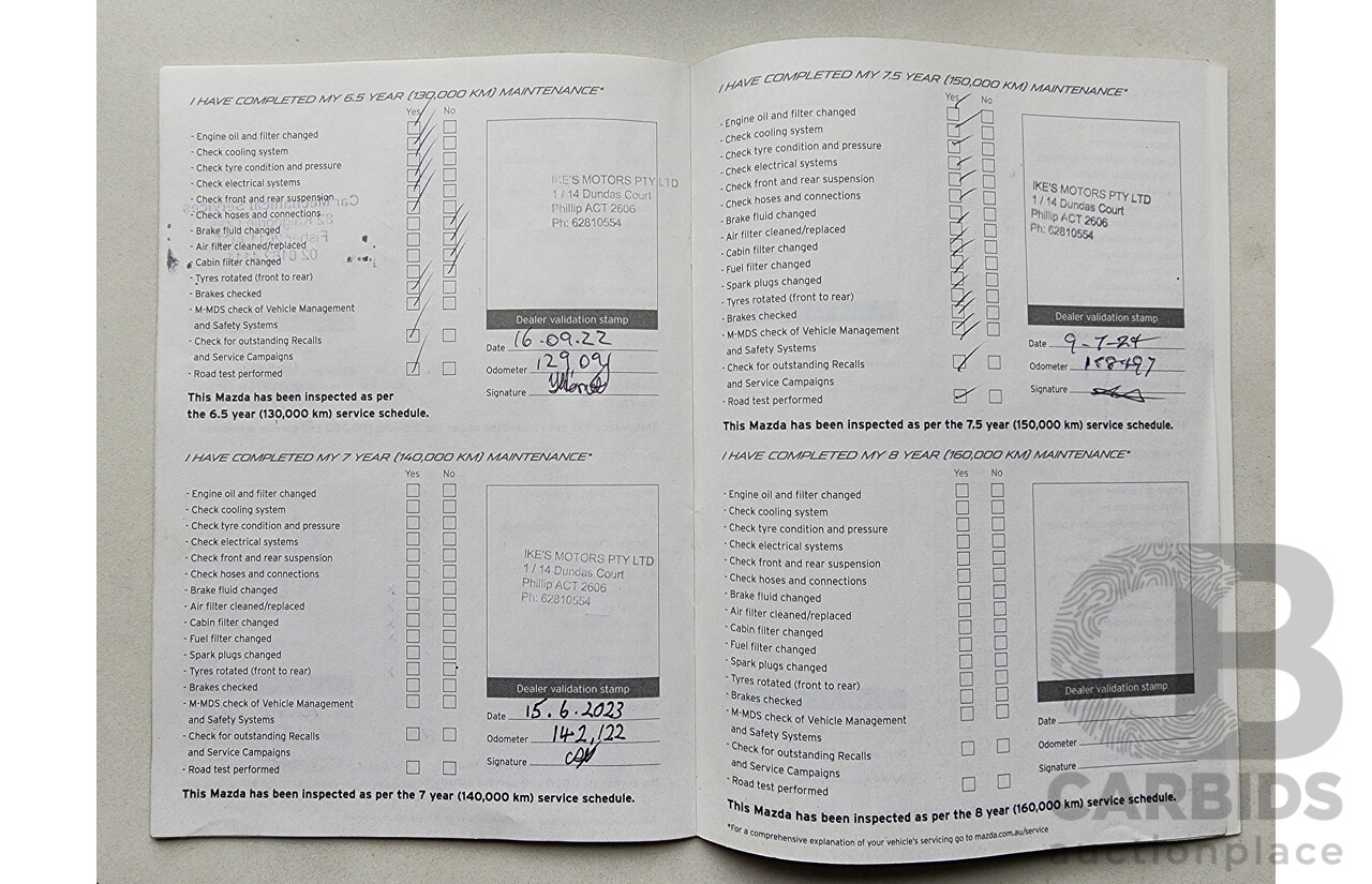 7/2012 Mazda Cx-5 Grand Tourer (4x4)  4d Wagon Red 2.2L