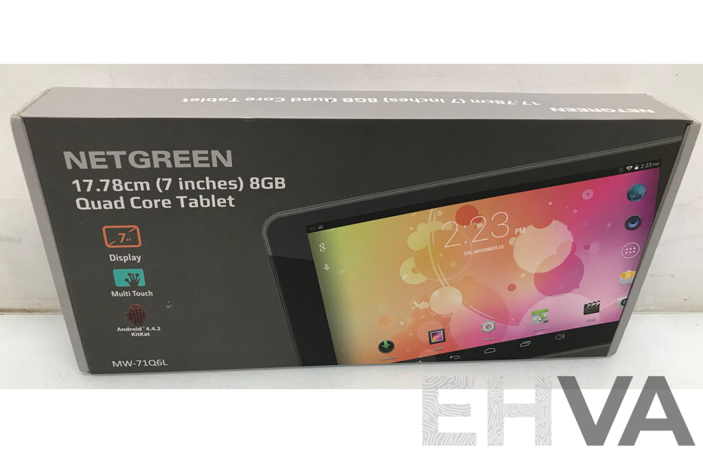 Netgreen (MW-71Q6L)  Quad Core 8GB Tablet
