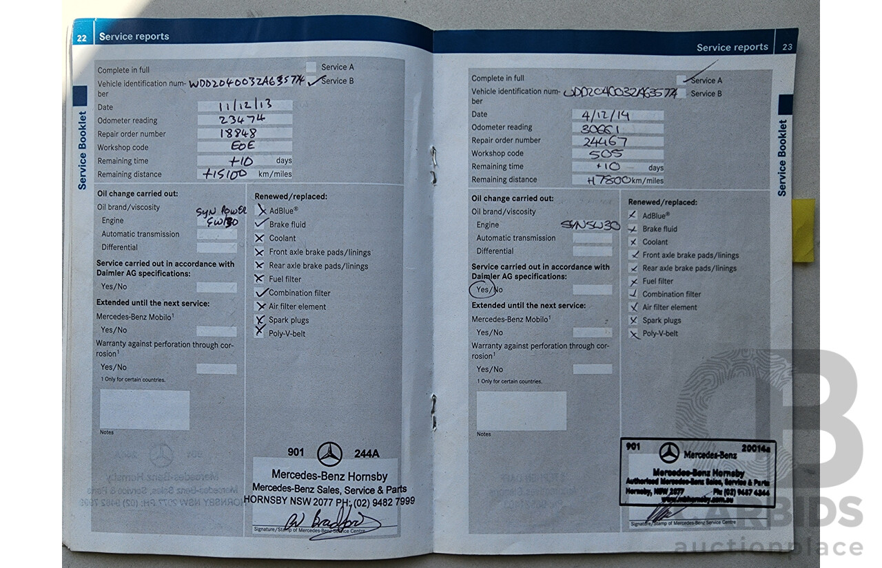 11/2011 Mercedes-Benz C250 CDI Avantgarde BE W204 MY11 4d Sedan Grey 2.1L