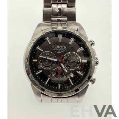 Citizen 0510-S120187 & Lorus VD63-X048 Mens Watches