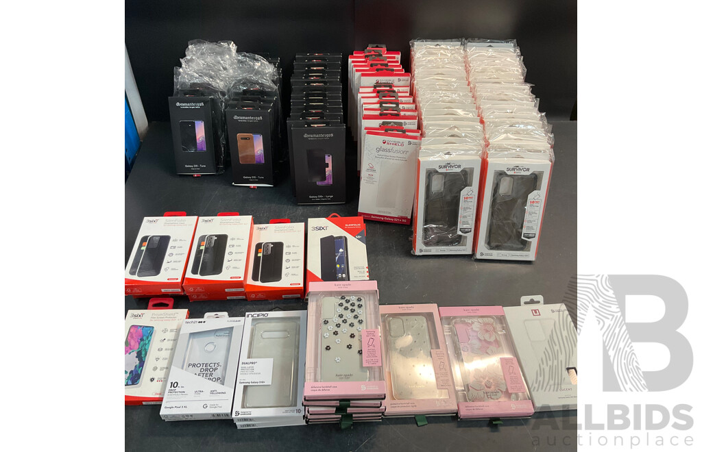 SURVIVOR, INVISIBLE SHIELD, DBRAMANTE1928 & Assorted of Phone Case & Screen Protector for GALAXY, Google Series