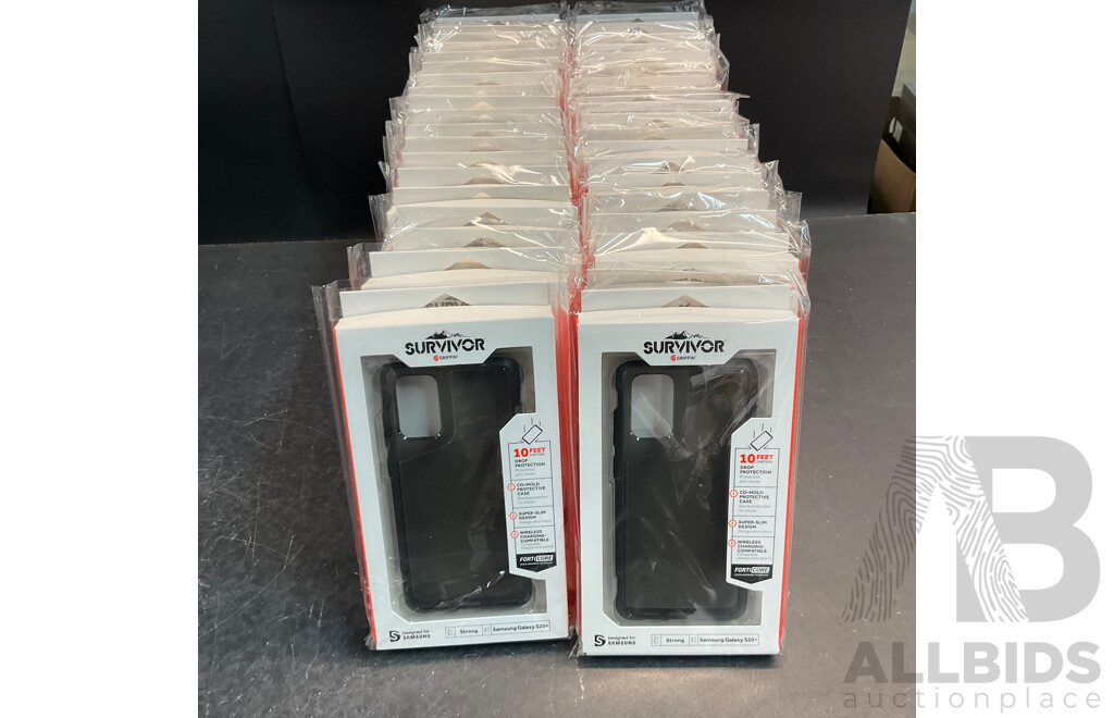 SURVIVOR, INVISIBLE SHIELD, DBRAMANTE1928 & Assorted of Phone Case & Screen Protector for GALAXY, Google Series