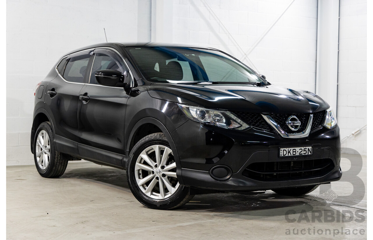 10/2016 Nissan Qashqai ST (FWD) J11 4d Wagon Pearl Black Metallic 2.0L