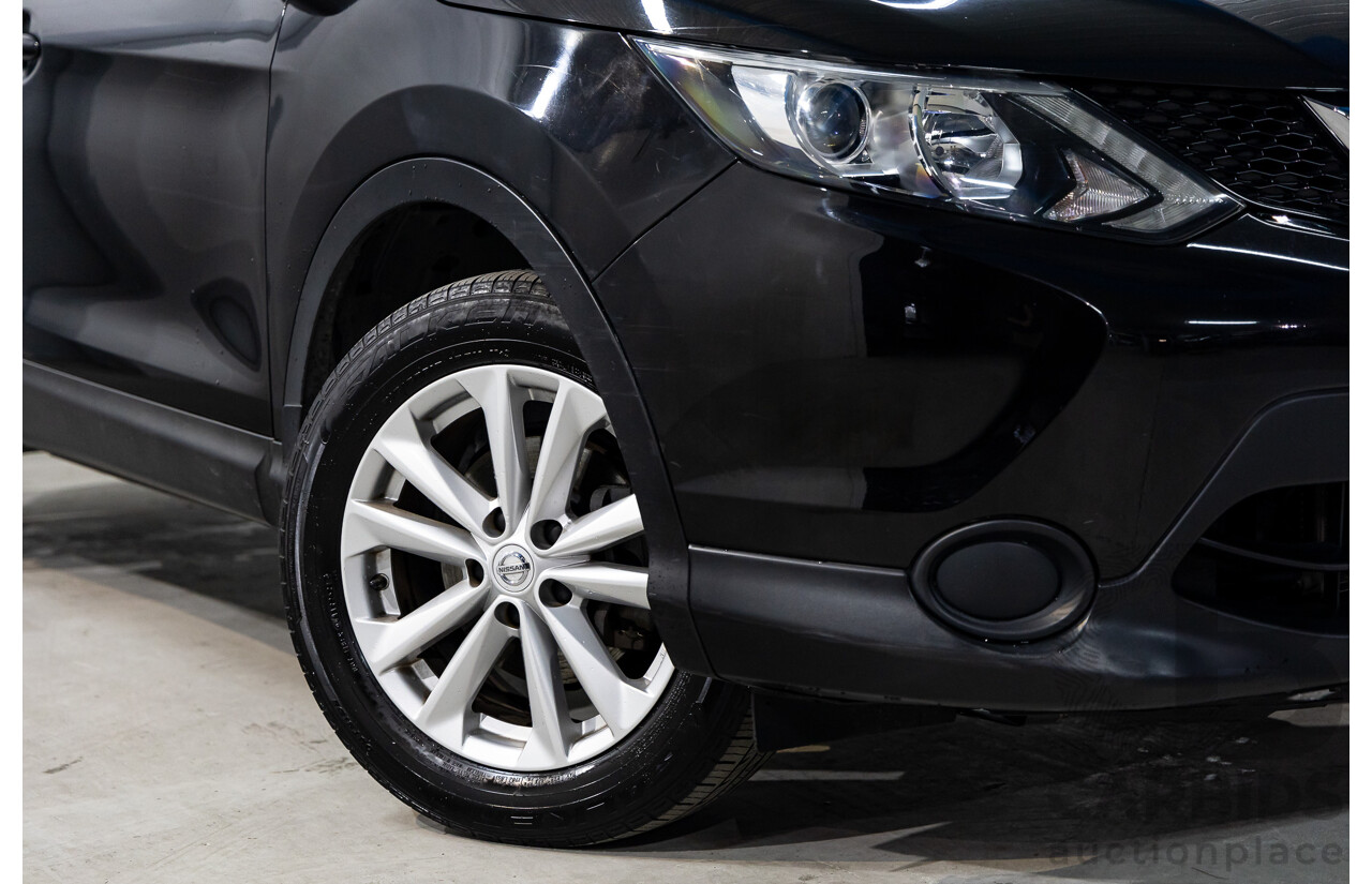 10/2016 Nissan Qashqai ST (FWD) J11 4d Wagon Pearl Black Metallic 2.0L