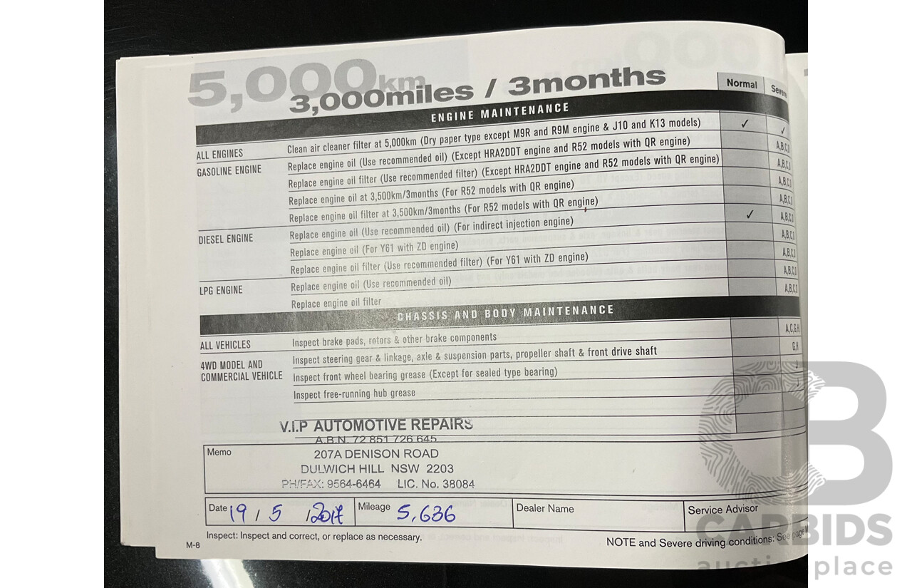 10/2016 Nissan Qashqai ST (FWD) J11 4d Wagon Pearl Black Metallic 2.0L