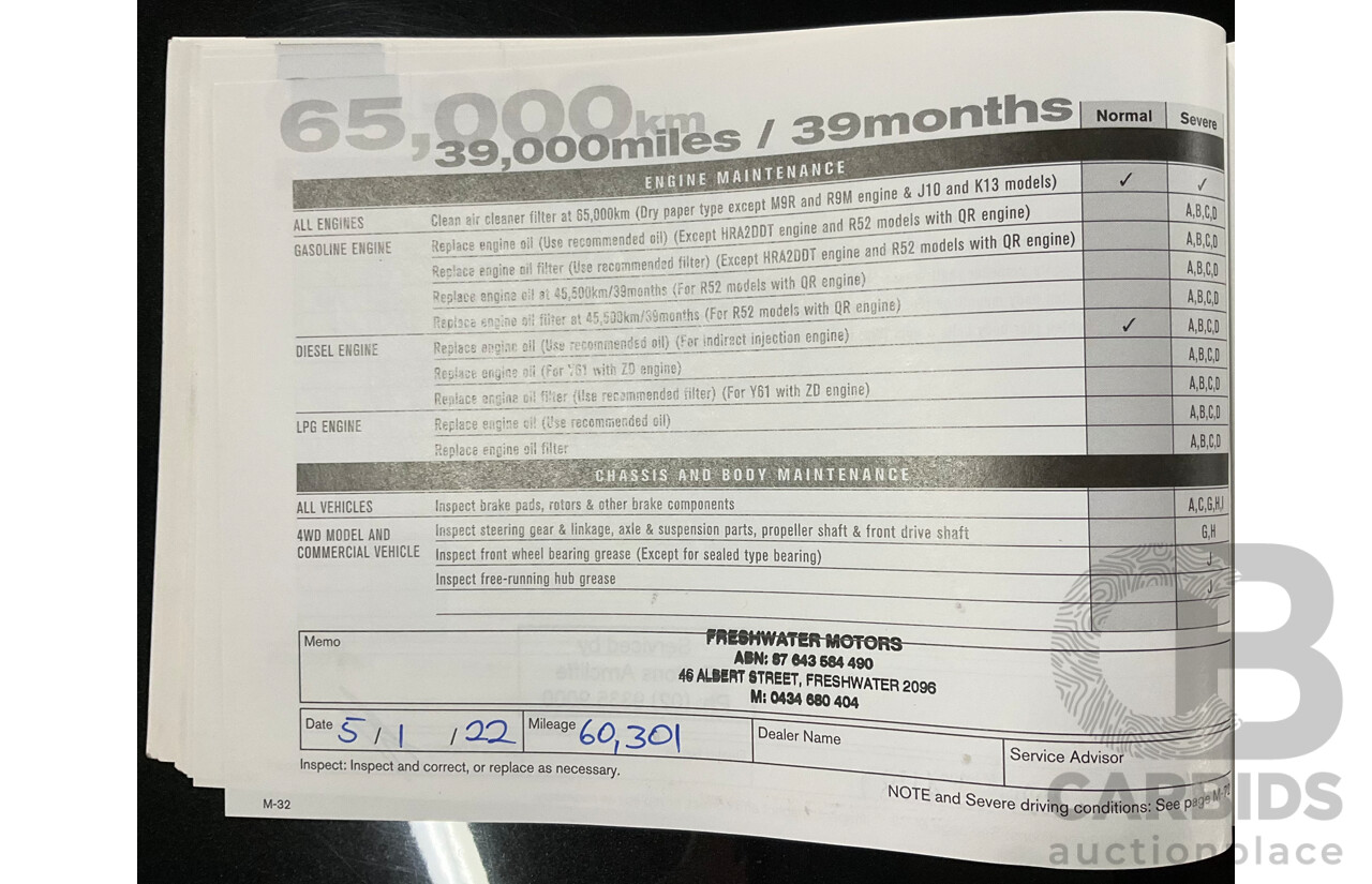 10/2016 Nissan Qashqai ST (FWD) J11 4d Wagon Pearl Black Metallic 2.0L