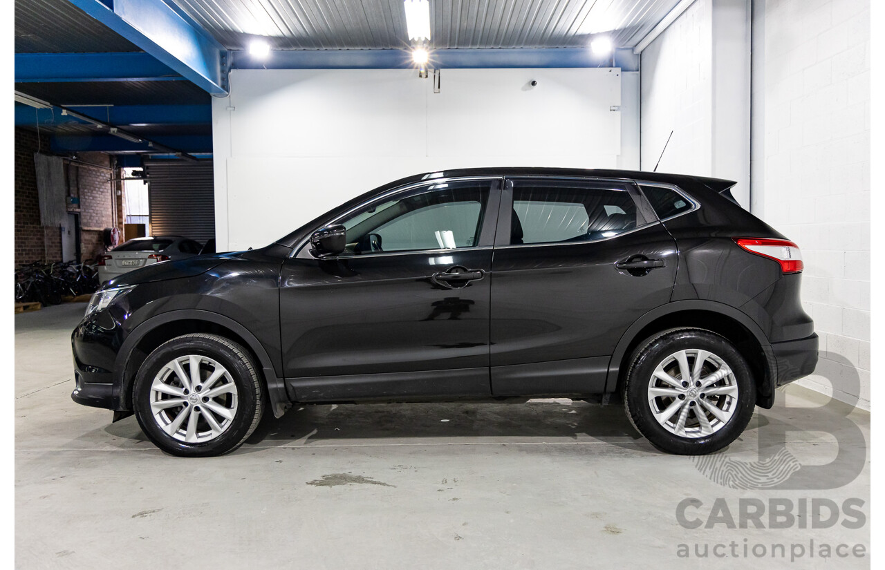 10/2016 Nissan Qashqai ST (FWD) J11 4d Wagon Pearl Black Metallic 2.0L