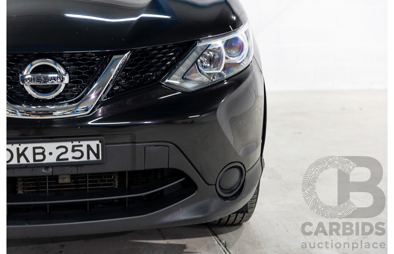 10/2016 Nissan Qashqai ST (FWD) J11 4d Wagon Pearl Black Metallic 2.0L