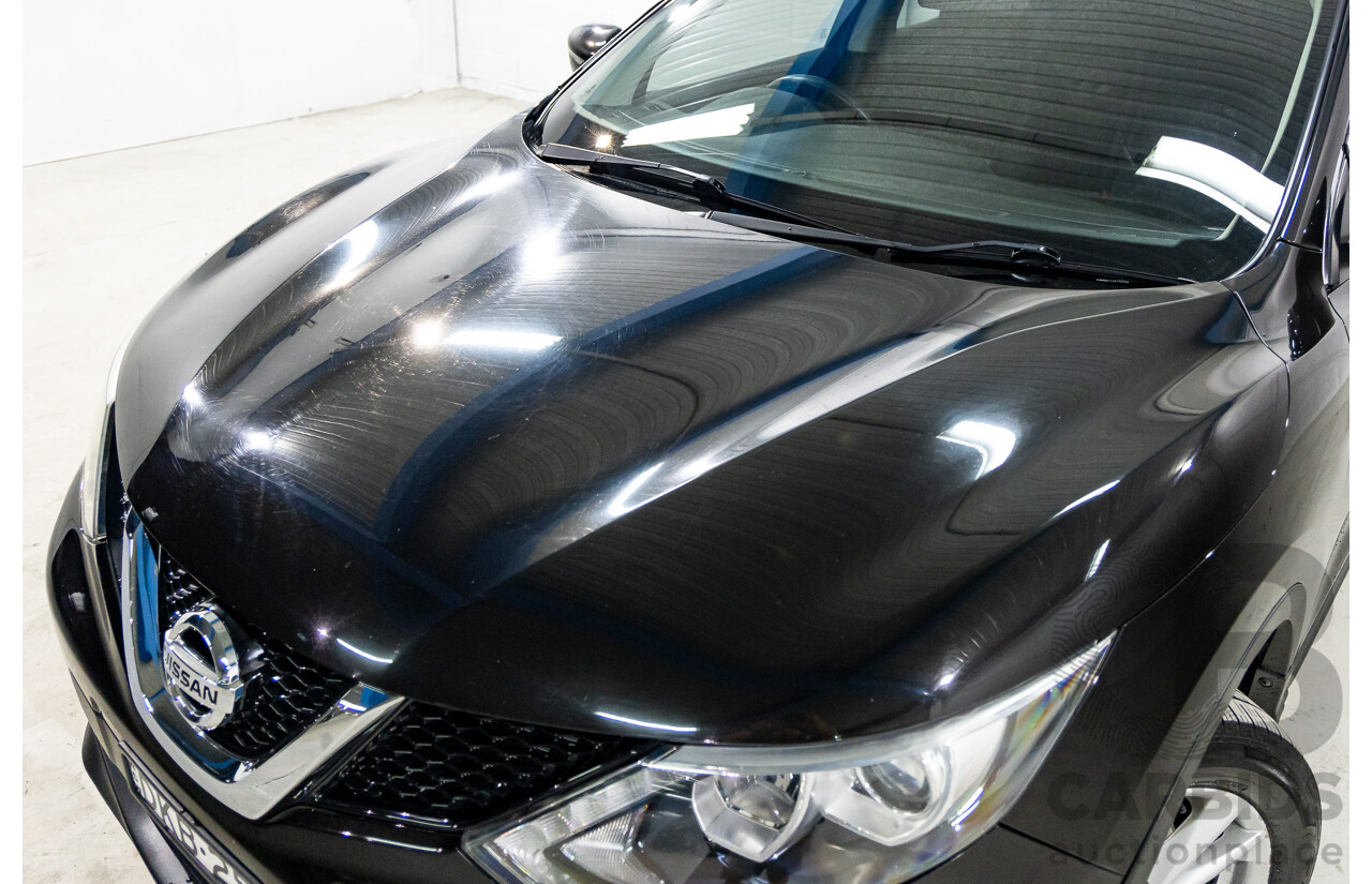 10/2016 Nissan Qashqai ST (FWD) J11 4d Wagon Pearl Black Metallic 2.0L