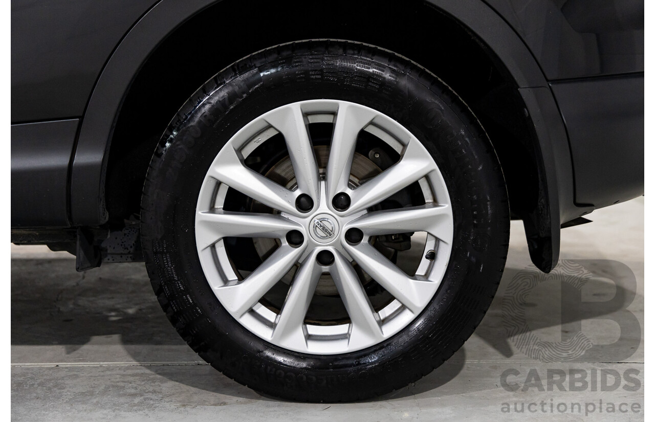 10/2016 Nissan Qashqai ST (FWD) J11 4d Wagon Pearl Black Metallic 2.0L