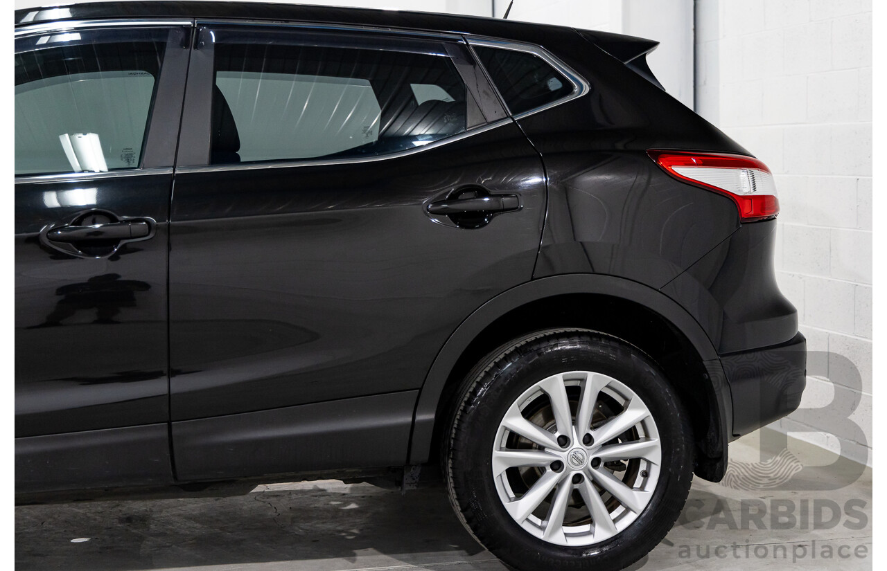 10/2016 Nissan Qashqai ST (FWD) J11 4d Wagon Pearl Black Metallic 2.0L