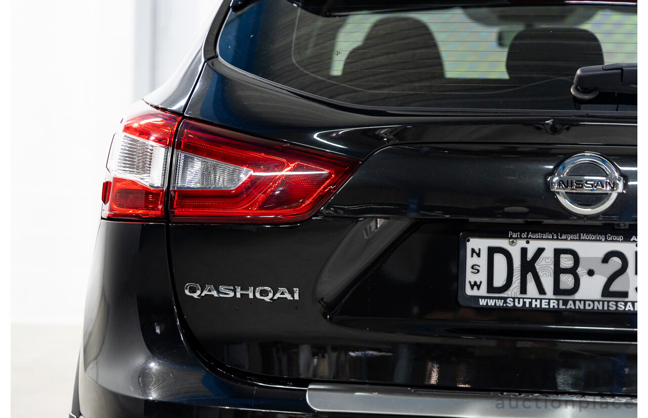 10/2016 Nissan Qashqai ST (FWD) J11 4d Wagon Pearl Black Metallic 2.0L