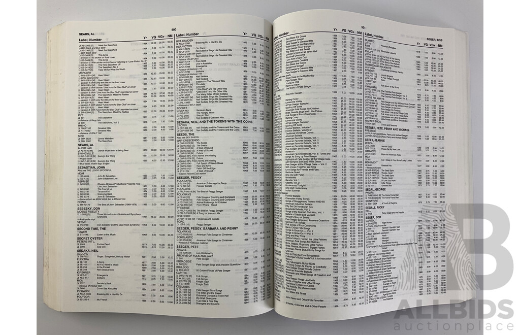 Goldmine Record Album Price Guide, 50 Years of Collectable Vinyl Albums, Tim Neely