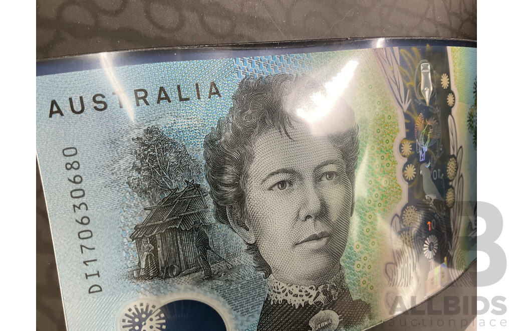 Australian RBA 2015/2017 Two Generations Ten Dollar Notes