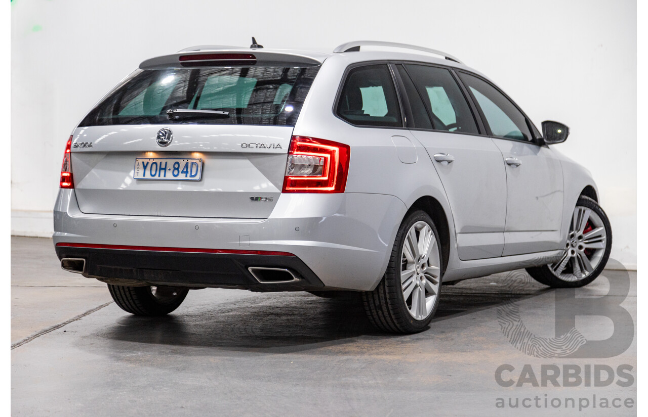 3/2014 Skoda Octavia RS 135 TDI NE 4d Wagon Brilliant Silver Metallic Turbo Diesel 2.0L